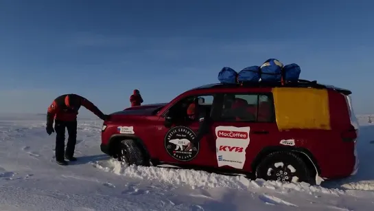 ЭКСПЕДИЦИЯ НА СЕВЕР, OFF-ROAD В АРКТИКУ НА НОВОМ LAND CRUISER 300 (ТРЁХСОТКА). ОФФРОАД. Часть 13