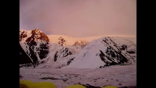 Lenin Peak. Ascent to the Lenin Peak (7134m) in Pamir.