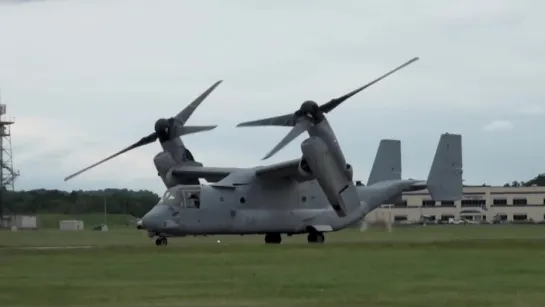 Конвертоплан Boeing Bell V-22 Osprey - Demonstration - Farnborough Airshow