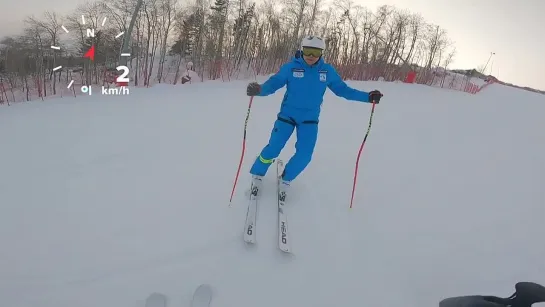 Свободный карвинг на максималках с Гришей чемпионом Русмастерс и комментариями