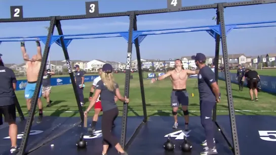 Event 6 - Toes-to-Bar/Lunge - 2020 CrossFit Games