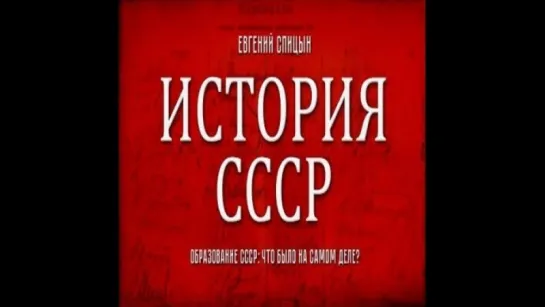 82. Евгений Спицын. История СССР. Выпуск 82. Образование СССР. Что Было На Самом Деле.