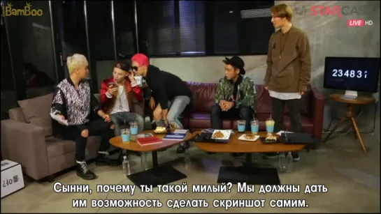 [BAMBOO рус.саб] BIGBANG Naver STARCAST