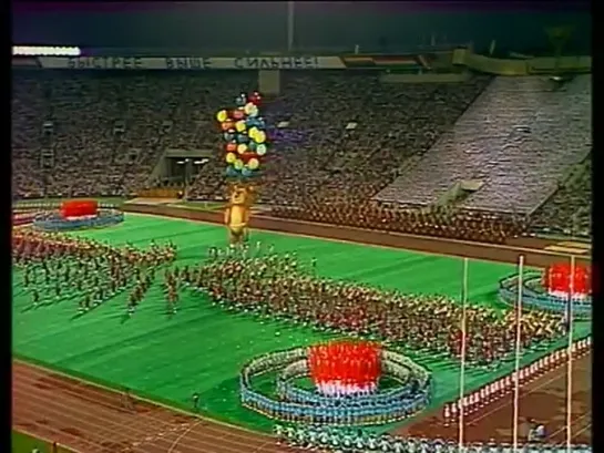 Закрытие Олимпиады-80 в Москве / Moscow Olympics 1980 Closing