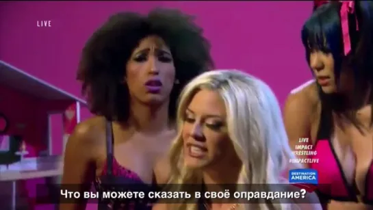 Divas All World | Куколки ссорятся.