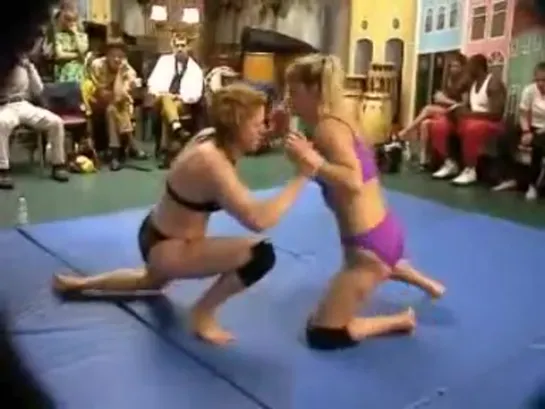 Competitive Female Wrestling