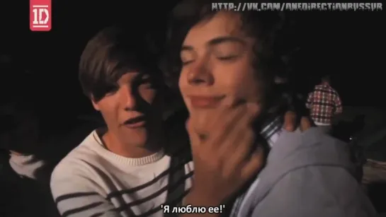 One Direction - What Makes You Beautiful (Behind The Scenes) [RUS SUB]