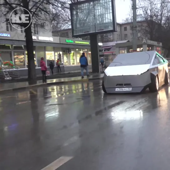 В Москве уже катается первый Tesla CyberTruck