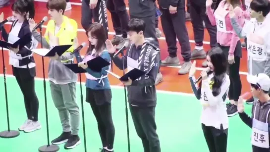 [Fancam][15.01.2018] ISAC 2018 Idol Star Athletics Championships