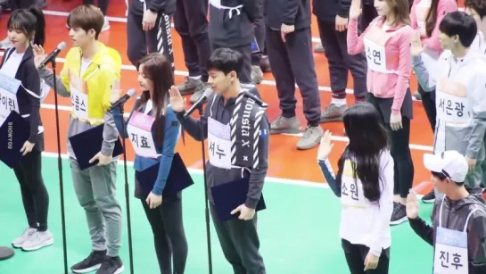 [Fancam][15.01.2018] ISAC 2018 Idol Star Athletics Championships