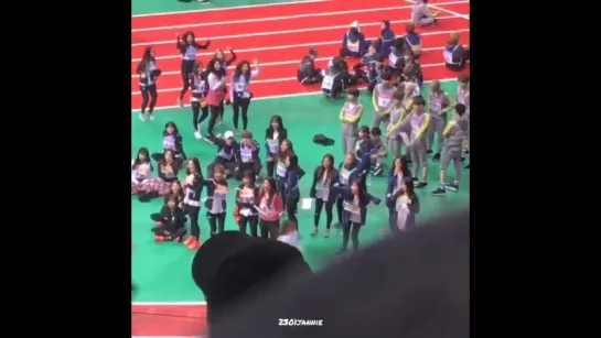 [Fancam][15.01.2018] ISAC 2018 Idol Star Athletics Championships