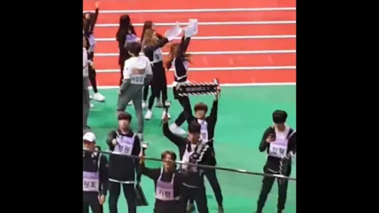 [Fancam][15.01.2018] ISAC 2018 Idol Star Athletics Championships