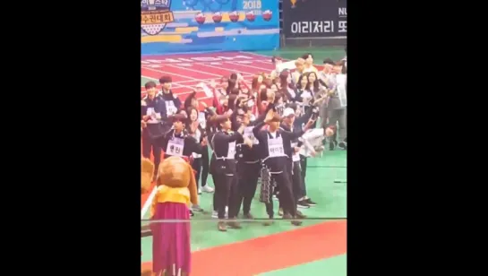 [Fancam][15.01.2018] ISAC 2018 Idol Star Athletics Championships