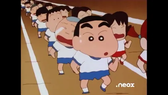 Shin Chan capitulo 21 - Me entreno para el día de los deportes