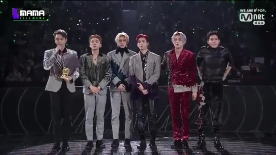 [VK][04.12.2019][2019 MAMA] MONSTA X Worldwide Fans Choice Award