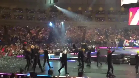 [Fancam][29.11.2017] Monsta X,Seventeen etc. Ending stage @MAMA 2017 in Japan