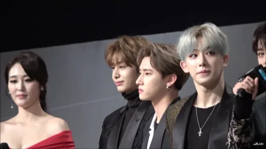 [FC|VK][02.12.2016] Monsta X Mama2016 RedCarpet (Hyungwon focus)