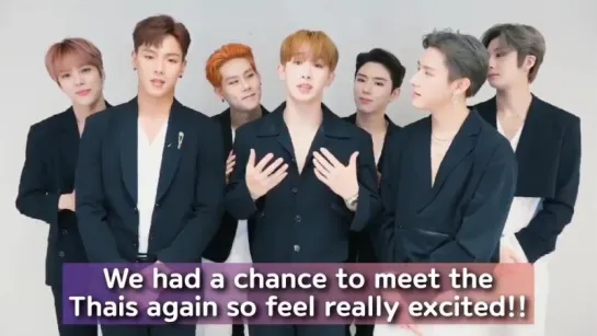 [VK][04.10.2018] MONSTA X message for HEC Korea Concert