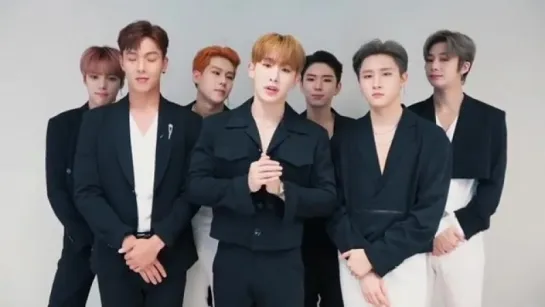 [VK][02.10.2018] MONSTA X message for Fantasia Super Concert