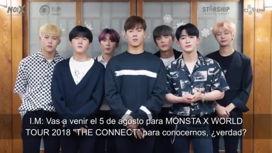 [VK][11.06.2018] MONSTA X  saluda a México y sus MONBEBE's