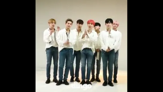 [VK][10.04.2018] message from MONSTA X to Dingo TV magazine