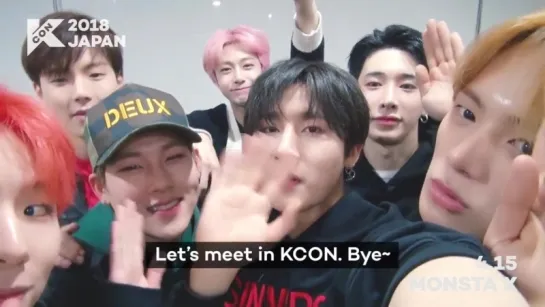 [VK][23.03.2018][KCON 2018 JAPAN] INVITATION from #MONSTAX Are you ready