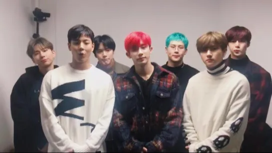 [VK][19.01.2018] message from MONSTA X to K-POP KNIGHT Concert