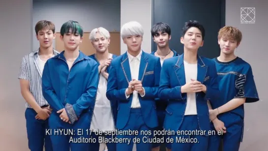 [VK][13.08.2017] message from Monsta X to México