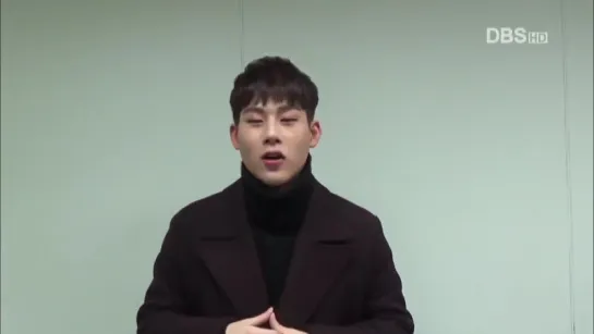 [RAW|VK][24.02.2016] Message for Dong-Ah Institute of Media and Arts (Jooheon)