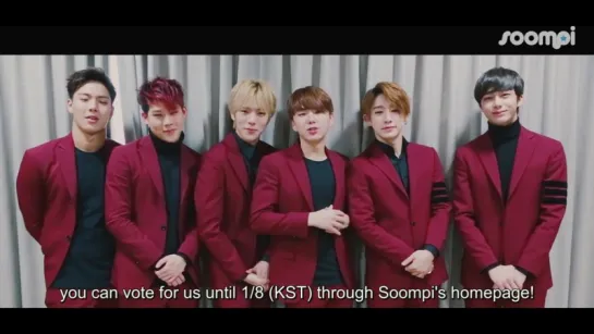 [ENG.SUB|VK][07.01.2016] Message for Soompi by Monsta X