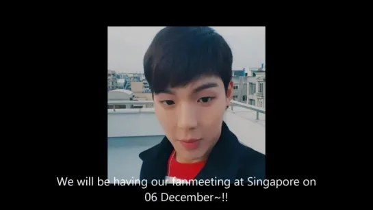 [ENG.SUB|VK][30.11.2015] Greeting Video by Monsta X Shownu