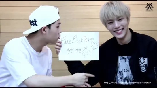 [RAW|VK][05.06.2015] MONSTA X|FACEBOOK|MINHYUK & JOOHEON