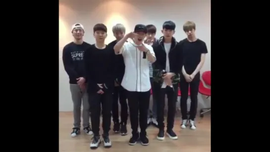 [RAW|VK][06.05.2015] MONSTA X|MESSAGE FOR IconTV