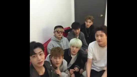 [RAW|VK][17.05.2016] Start your day with Monsta X @ 1theK facebook