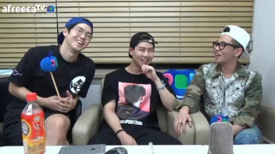 [RAW|VK][15.07.2015] Afreeca TV (MADCLOWN X DINDIN X JOOHEON) PART 2