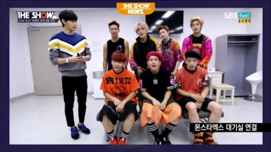 [RAW|VK][15.09.2015] Monsta X|The Show|Comeback Interview