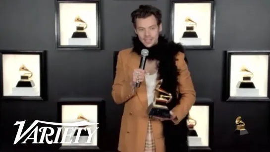 Harry Styles Thanks Fans After Grammy Win for "Watermelon Sugar" [RUS SUB]