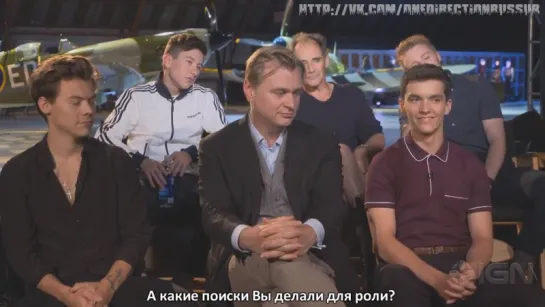 Fan QA with Nolan and Dunkirk casts [RUS SUB]