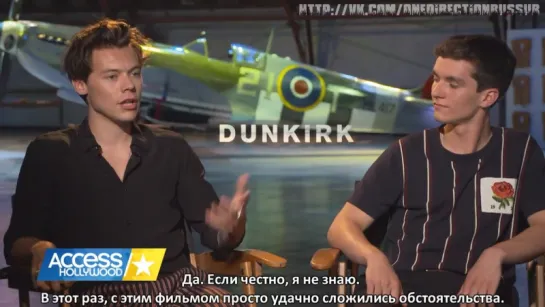 Harry Styles On Cutting His Hair For 'Dunkirk': 'I Didn't Think About It Too Much'  [RUS SUB]