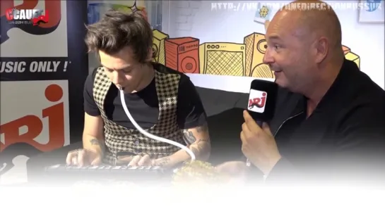 Harry Styles full interview with Cauet [RUS SUB]