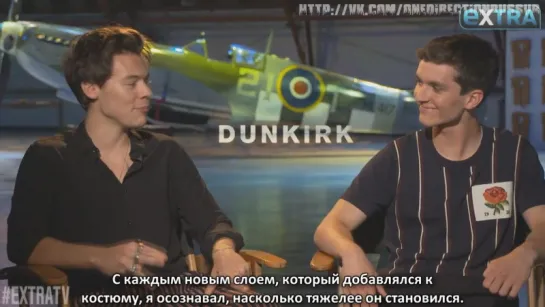 Harry Styles  Fionn Whitehead on those tough days making Dunkirk [RUS SUB]