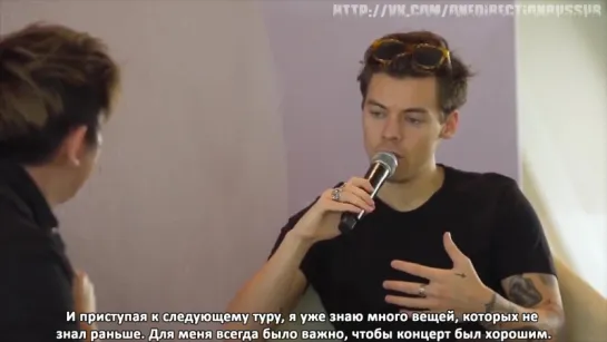 HARRY STYLES- Exclusive interview [RUS SUB]