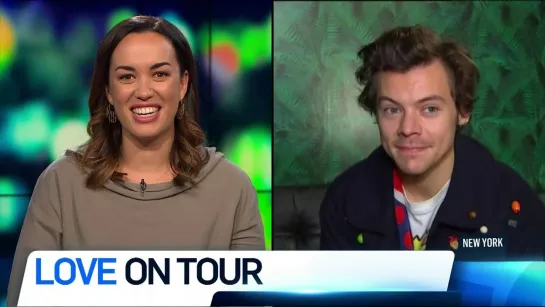 Harry Styles talks his NZ tour and collaborating with Lizzo ¦ The Project NZ EXCLUSIVE [RUS SUB]