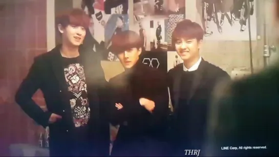 160129 Exo next door со съёмок  part 2 {LQ}