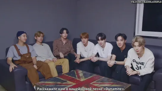 BTS Share Their Top 7 Favorite Music Videos  Talk Dynamite | MTV News [RUS SUB]