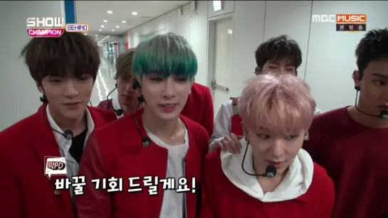 [VK][01.11.2016] Monsta X Show Champion Behind