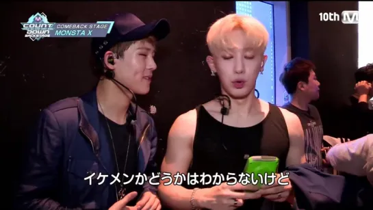 [RAW|VK][05.06.2016] Monsta X Backstage (M!Countdown) jap