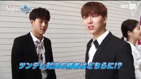 [RAW|VK][01.05.2016] Monsta X KCON Japan Backstage M!Countdown