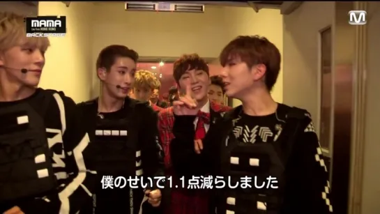 [RAW|VK][25.12.2015] Monsta X Backstage (M!Countdown) jap