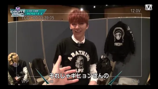 [RAW|VK][31.10.2015] Monsta X Backstage (M!Countdown) jap